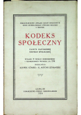 Kodeks społeczny 1934 r.