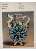 Old russian faience