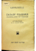 Zasady filozofji 1925 r.