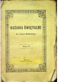 Kazania świętalne Zeszyt II 1854 r.