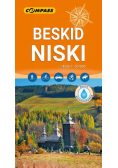 Beskid Niski mapa laminowana