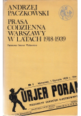 Prasa codzienna Warszawy w latach 1918 - 1939