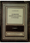 Domowe doświadczenia z fizyki