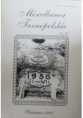 Miscellanea Tarnopolskie
