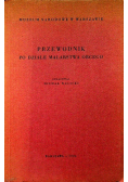 Przewodnik po dziale malarstwa obcego 1936 r.