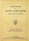 Małe oficjum o Najśw Marii Pannie 1947 r.