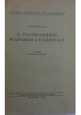 O pochodzeniu poznania ludzkiego
