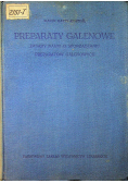 Preparaty galenowe