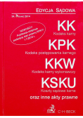 Kodeks karny Kodeks postępowania karnego Kodeks karny wykonawczy Koszty sądowe karne