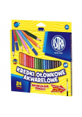Kredki ołówkowe akwarelowe 24 kolory