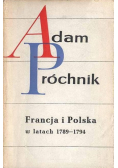 Francja i Polska w latach 1789 - 1794