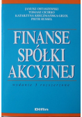 Finanse spółki akcyjnej
