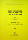 Ruch prawniczy ekonomiczny i socjologiczny