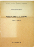 Archiwum zakładowe