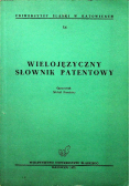 Wielojęzyczny słownik patentowy