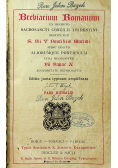 Brevarium Romanum pars hiemalis 1929 r