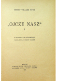 Ojcze Nasz I 1939 r.