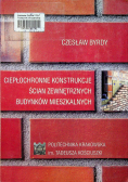 Ciepłochronne konstrukcje ścian zewnętrznych budynków mieszkalnych