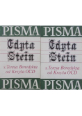 Pisma Edyta Stein tom 1 i 2