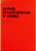 Metody chiralooptyczne w chemii