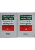 Podręczny słownik włosko polski Dwa Tomy