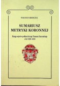 Sumariusz Metryki Koronnej