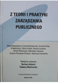 Z teorii i praktyki zarządzania publicznego
