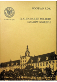Kalendarze polskie czasów saskich