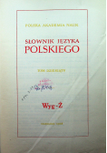 Słownik języka polskiego tom dziesiąty