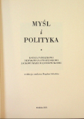 Myśl i polityka Tom I do III