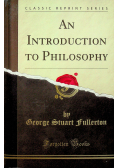 An introduction to philosophy