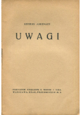Askenazy Uwagi 1924 r.