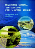 Zarządzanie turystyką i jej podmiotami w miejscowości i regionie