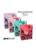 Torebka prezentowa 32x26x12cm MIX
