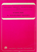 Wybór pism Ks Wincentego Granata Tom VII