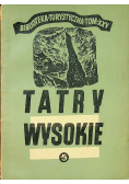 Tatry wysokie Część V