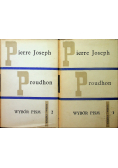 Proudhon Wybór pism Tom 1 i 2