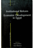 Institutional Reform and Economic Development in Egypt