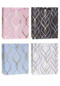 Torebka ozdobna TG 26x32x10cm mix ROZETTE