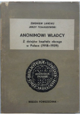 Anonimowi władcy Z dziejów kapitału obcego w Polsce 1918 1939
