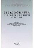 Bibliografia historii polskiej za rok 2000