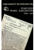 Dokumenty do dziejów PRL komuniści wobec harcerstwa 1994 1950