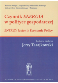 Czynnik energia w polityce gospodarczej