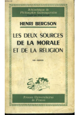 Les deux sources de la morale et de la religion