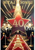 Karnet Urodziny 40 4K