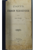 Zarys stosunków polsko rosyjskich 1895