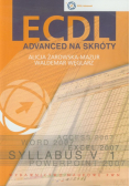 ECDL Advanced na skróty + CD