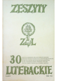 Zeszyty literackie 30