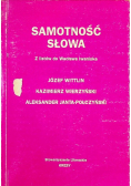 Samotność słowa