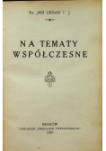 Na tematy współczesne 1923r.